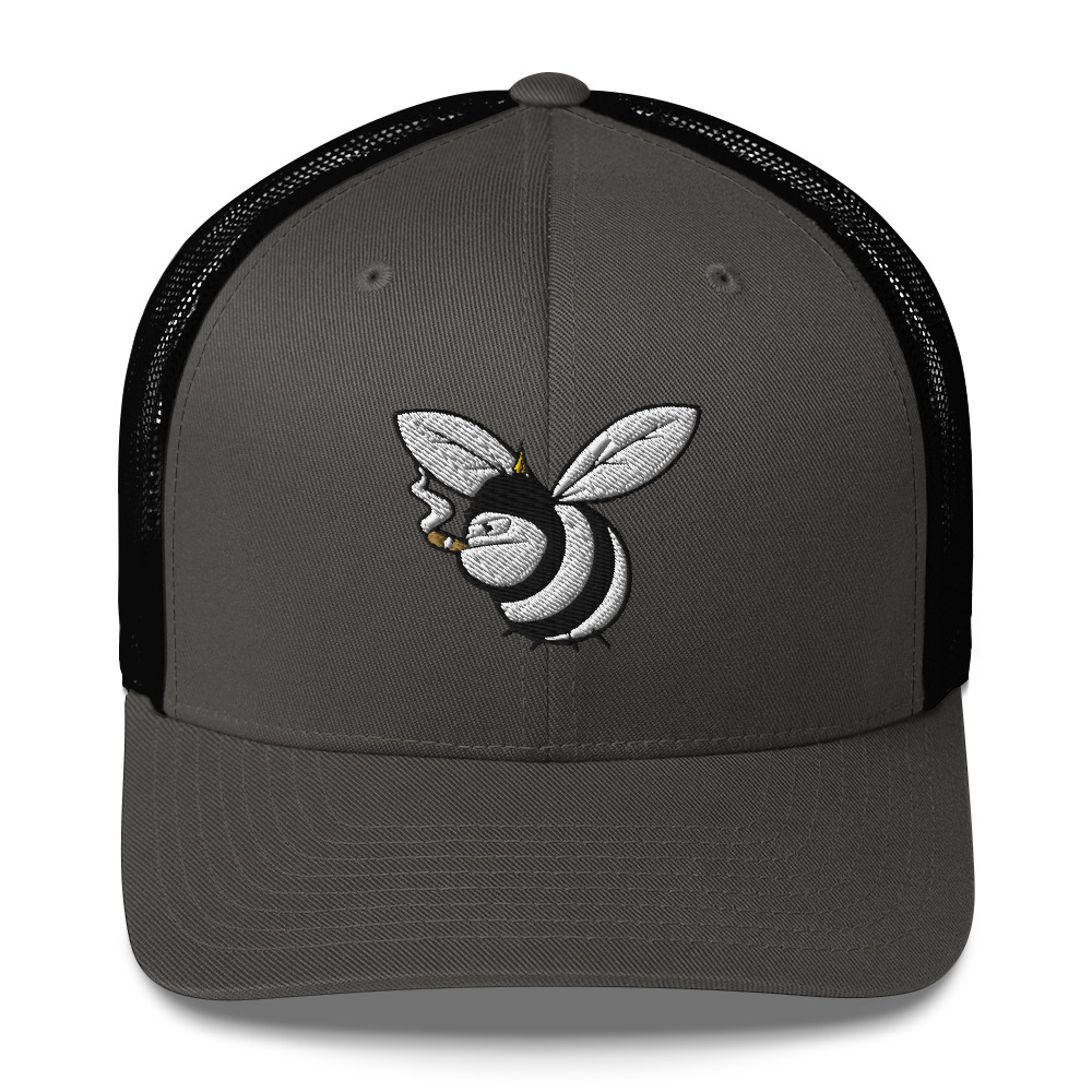 Retro Bee Trucker Cap - Image 3